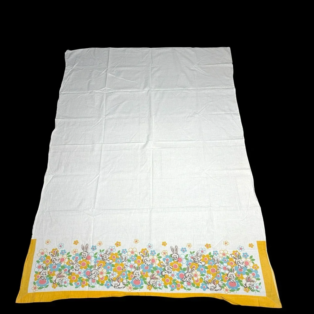 Vintage crib sheet